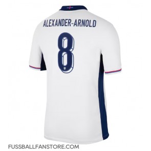 England Alexander-Arnold #8 Replik Heimtrikot EM 2024 Kurzarm